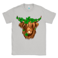 Moon Dust St. Patrick’s Day Long Hair Shaggy Cow Classic Tee - Jasminsmagicworld