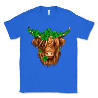 True Royal St. Patrick’s Day Long Hair Shaggy Cow Classic Tee - Jasminsmagicworld