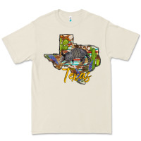 Bone texas map armadillo Premium Tee - BarkalooDesign