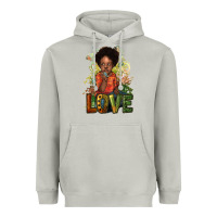 Moon Dust black afro boy love Heavyweight Hoodie - NancyCooperArtShop