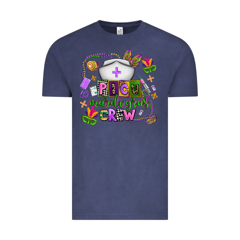 Picu Mardi Gras Crew Vintage Tee by AdoDesignShop | Teevron