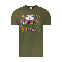 Vintage Olive picu mardi gras crew Vintage Tee - AdoDesignShop