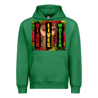 Emerald black lives matter juneteenth Urban Hoodie - TumblerDesignByShophia