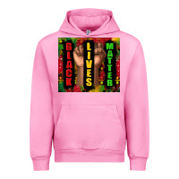 Fuchsia Pink black lives matter juneteenth Urban Hoodie - TumblerDesignByShophia