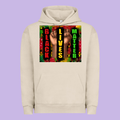 Black Lives Matter Juneteenth Urban Hoodie Designed By Tumblerdesignbyshophia