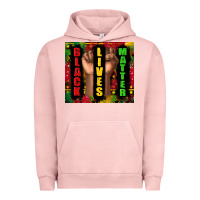 Pigment Salmon black lives matter juneteenth Urban Hoodie - TumblerDesignByShophia