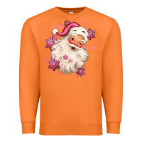 Carrot pink christmas santa claus Premium Sweatshirt - MaliasSmallBusiness