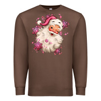Chestnut pink christmas santa claus Premium Sweatshirt - MaliasSmallBusiness