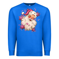 True Royal pink christmas santa claus Premium Sweatshirt - MaliasSmallBusiness