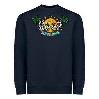 Navy beer sunshine Heavyweight Sweatshirt - CowhideDigitalArt
