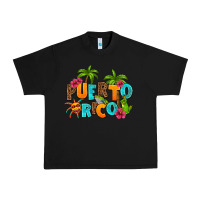 Black puerto rico Urban Heavy Tee - AdoDesignShop