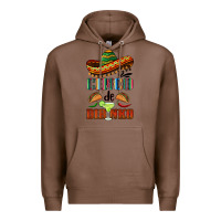 Chestnut cinco de dirinko sombrero Premium Hoodie - BarkalooDesign
