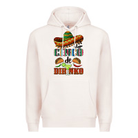 Pale Pink cinco de dirinko sombrero Premium Hoodie - BarkalooDesign