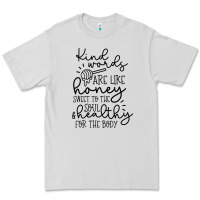 Dove Grey kind Premium Tee - Unal Design
