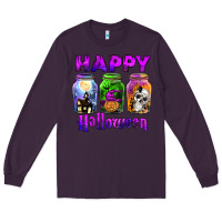 Plum happy halloween Long Sleeve Tee - JahusDesignShop