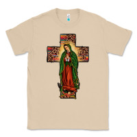 Mushroom our lady of Guadalupe cross Classic Tee - JahusDesignShop