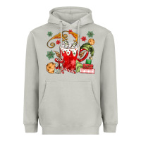 Moon Dust cup of chocolate and cookies Heavyweight Hoodie - MaliasSmallBusiness