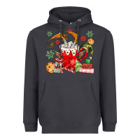 Smoke cup of chocolate and cookies Heavyweight Hoodie - MaliasSmallBusiness