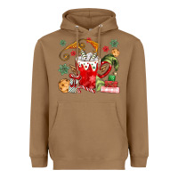 Toasted Coconut cup of chocolate and cookies Heavyweight Hoodie - MaliasSmallBusiness