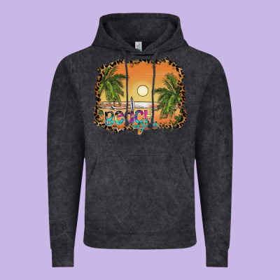Beach Vibes Vintage Hoodie Designed By Sublimationcraftshop