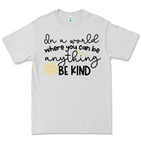 Dove Grey be kind Premium Tee - Unal Design