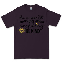 Plum be kind Premium Tee - Unal Design