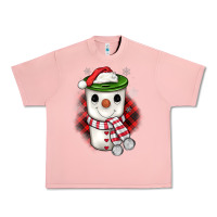 Salmon Christmas snowman coffee Urban Heavy Tee - JahusDesignShop