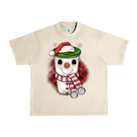Sandshell Christmas snowman coffee Urban Heavy Tee - JahusDesignShop