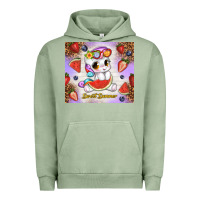 Pigment Oil Green sweet summer cute unicorn Urban Hoodie - TumblerDesignByShophia