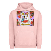Pigment Salmon sweet summer cute unicorn Urban Hoodie - TumblerDesignByShophia