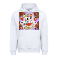 White sweet summer cute unicorn Urban Hoodie - TumblerDesignByShophia
