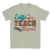 Matcha coffee teach repeat Classic Tee - BundleAndBundleShop
