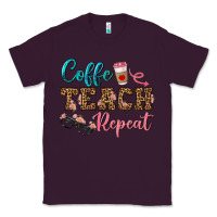 Plum coffee teach repeat Classic Tee - BundleAndBundleShop