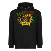 Black black history vibes Heavyweight Hoodie - NancyCooperArtShop