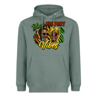 Sage black history vibes Heavyweight Hoodie - NancyCooperArtShop