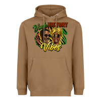 Toasted Coconut black history vibes Heavyweight Hoodie - NancyCooperArtShop