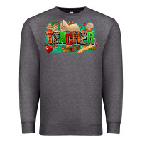 Charcoal Heather teacher fall Premium Sweatshirt - MaliasSmallBusiness
