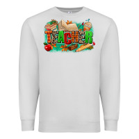 Dove Grey teacher fall Premium Sweatshirt - MaliasSmallBusiness