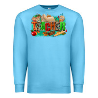 Ocean Blue teacher fall Premium Sweatshirt - MaliasSmallBusiness