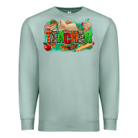 Seafoam teacher fall Premium Sweatshirt - MaliasSmallBusiness