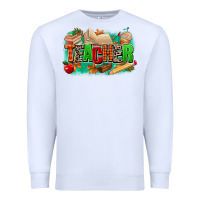 White teacher fall Premium Sweatshirt - MaliasSmallBusiness