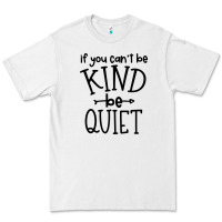 White kind be quiet Premium Tee - Unal Design