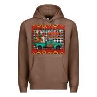 Chestnut merry christmas farm truck tumbler Premium Hoodie - Jasminsmagicworld