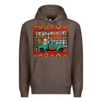 Coffee merry christmas farm truck tumbler Premium Hoodie - Jasminsmagicworld