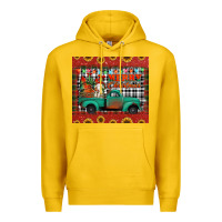 Merry Christmas Farm Truck Tumbler Premium Hoodie | Teevron