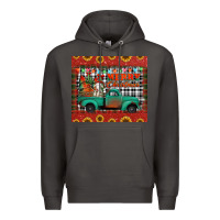 Smoke merry christmas farm truck tumbler Premium Hoodie - Jasminsmagicworld