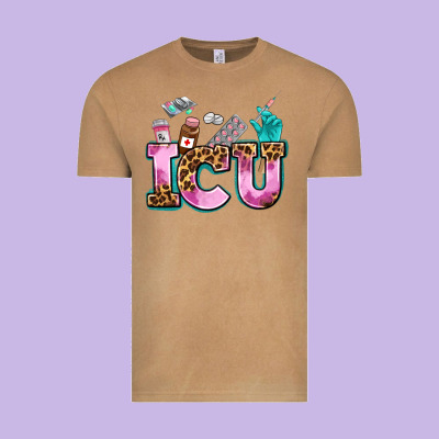 Icu Vintage Tee Designed By Adodesignshop