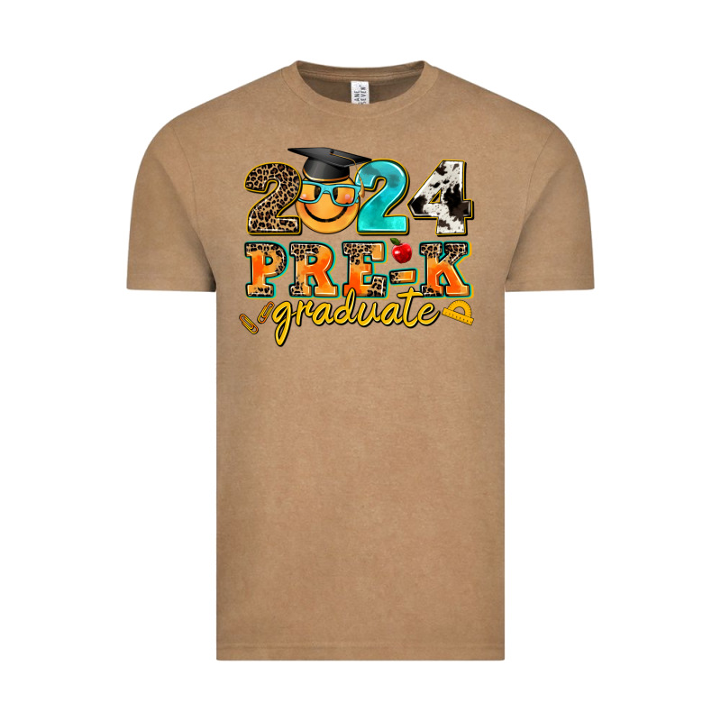 2024 Pre K Graduate Vintage Tee by AdoDesignShop | Teevron
