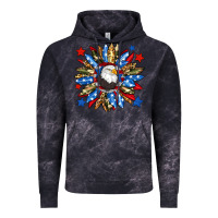 Cloud Black American flag sunflower Vintage Hoodie - Neo Western