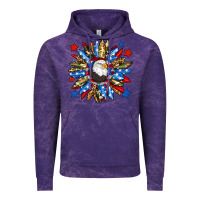 Cloud Purple American flag sunflower Vintage Hoodie - Neo Western